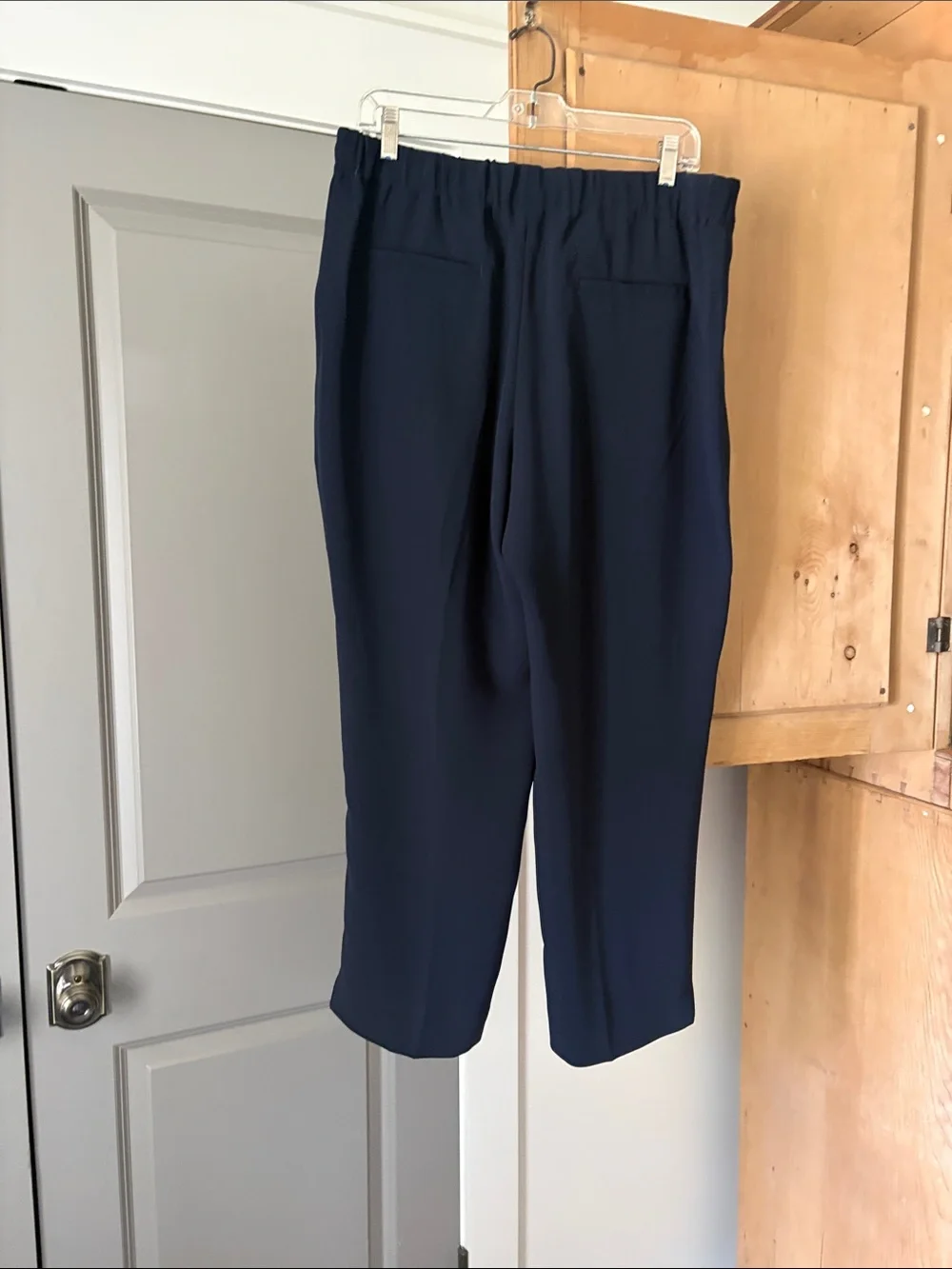 J. Crew Navy Cropped Ankle Pants